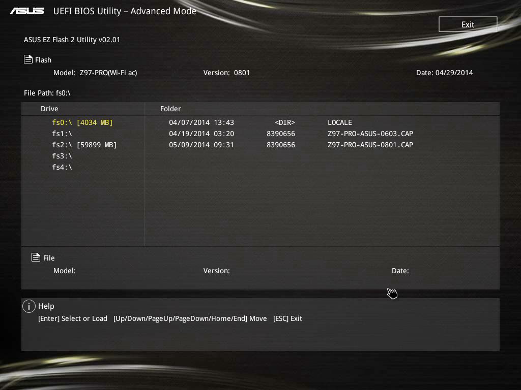 Прошивка bios asus z97 a